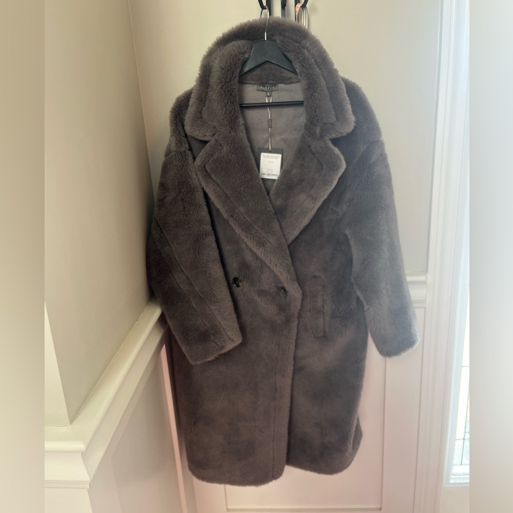 100% Wool teddy coat